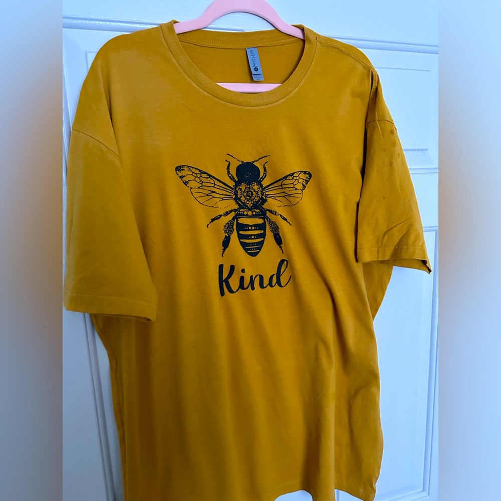 Screen Printed T-shirt “Bee Kind”